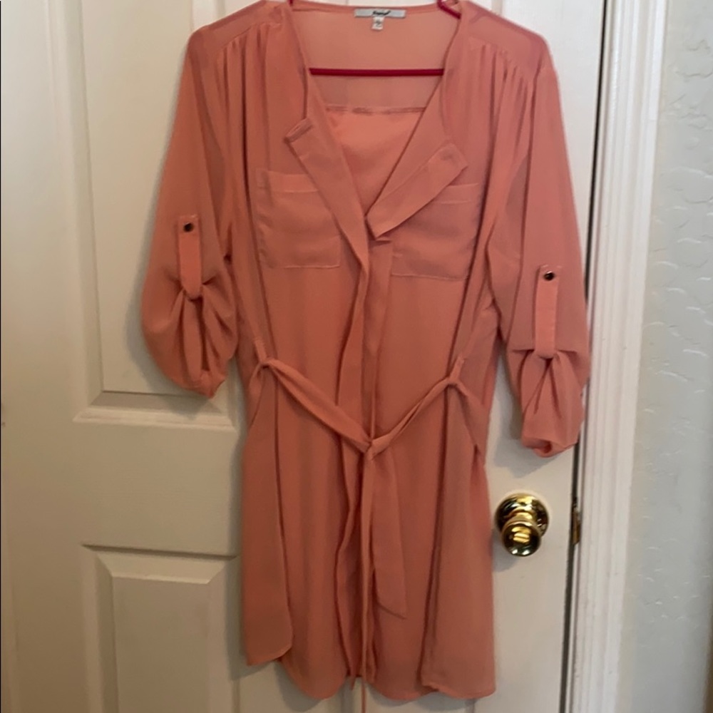 Papaya dress